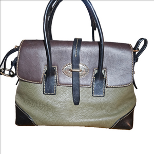 Dooney and Bourke Black Olive Satchel